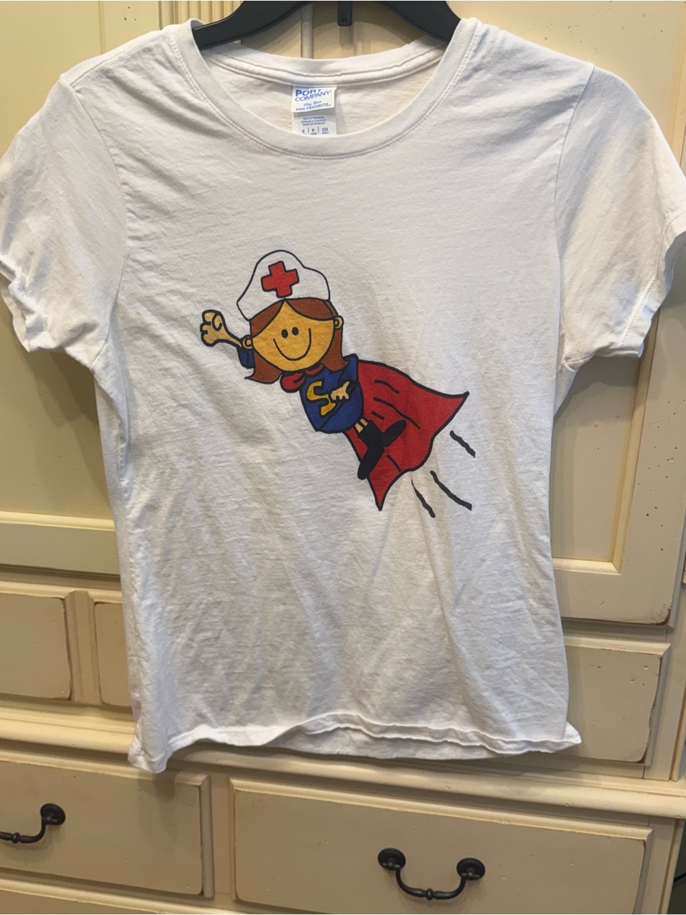 SmileteesJobs Funny Nurse Superhero Nursing T-Shirt T-Shirt